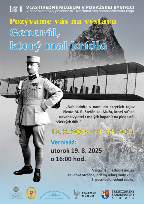 VÝSTAVA JE ZRUŠENÁ (Generál, ktorý mal krídla) VÝSTAVA JE ZRUŠENÁ (Generál, ktorý mal krídla)