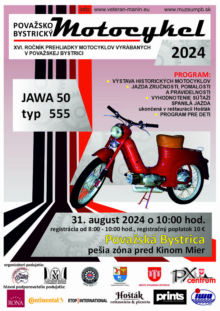 Považskobystrický motocykel 2024