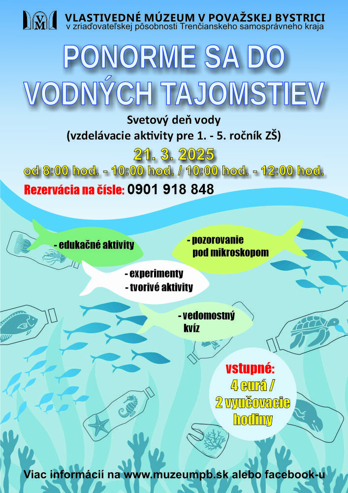 Ponorme sa do vodných tajomstiev 2025